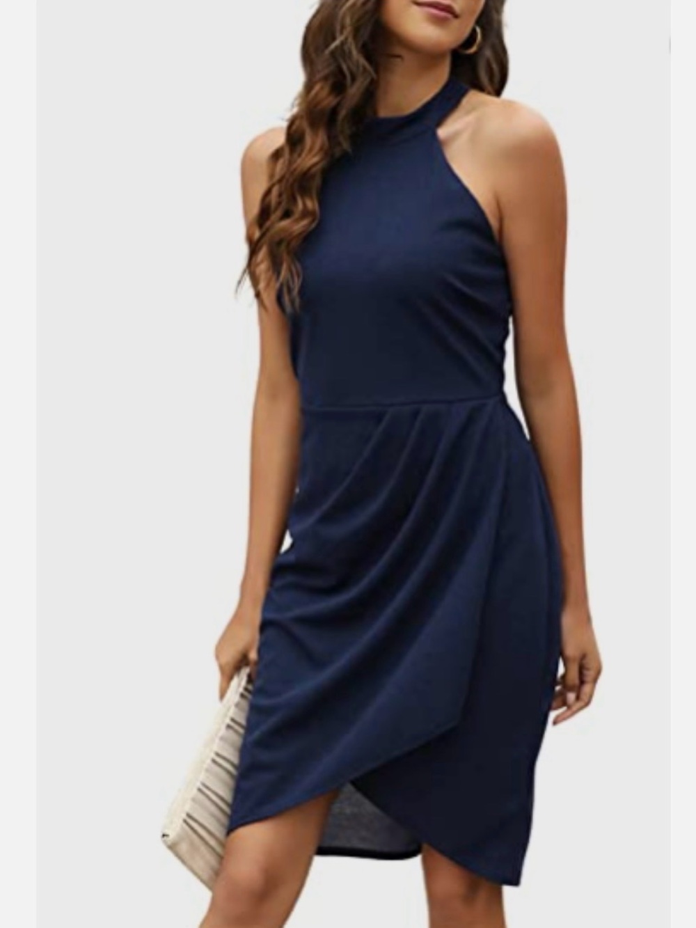 Navy Blue Women's Dress - Size S